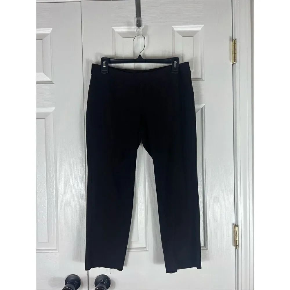 Eileen Fisher Womens Brown Cropped Pants Size PM